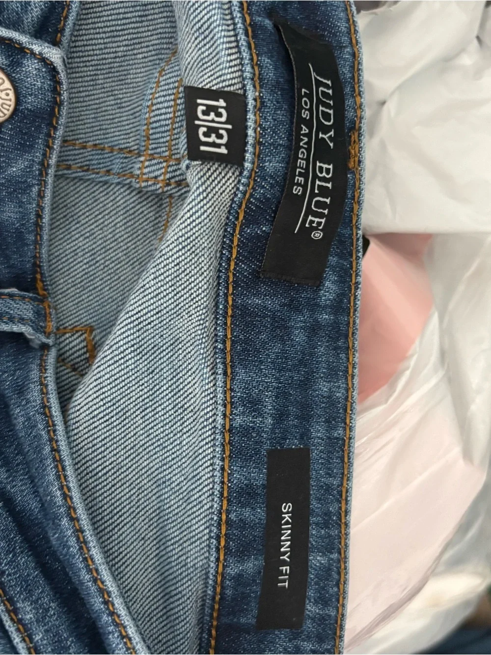 Judy Blue Indigo High-Rise Skinny Jeans-13/31